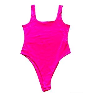 Hot pink XL body suit